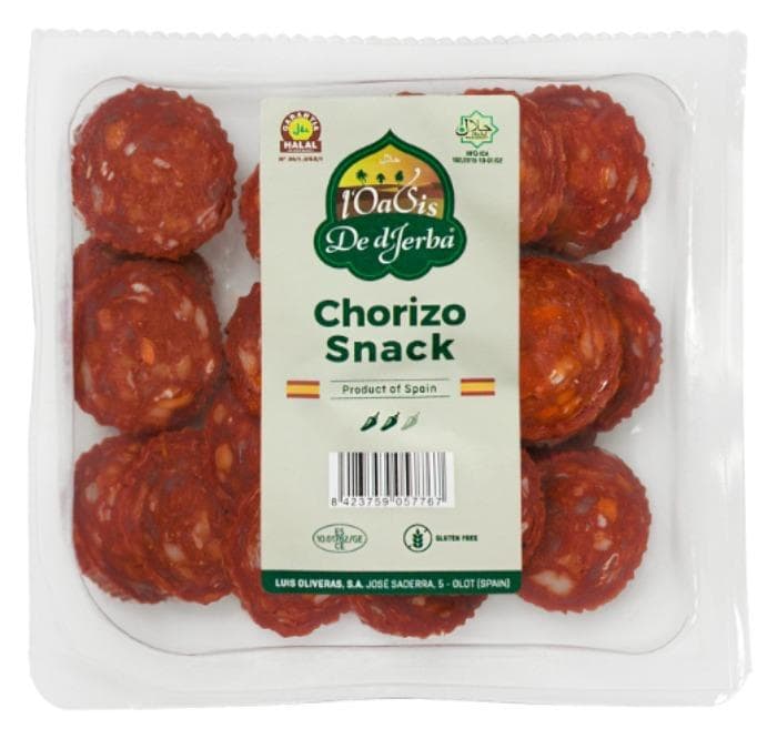 Chorizo snack halal
