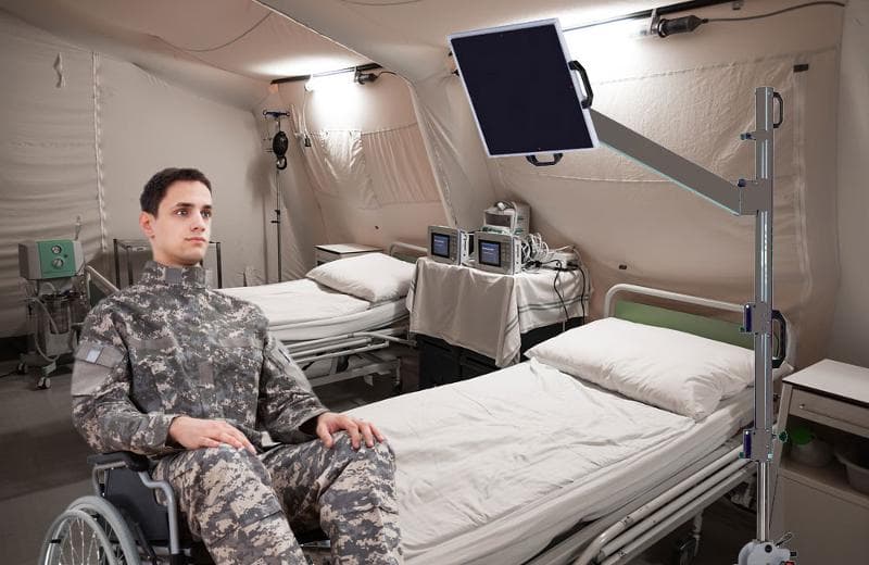 Trolley stands and other accessories for digital X-ray