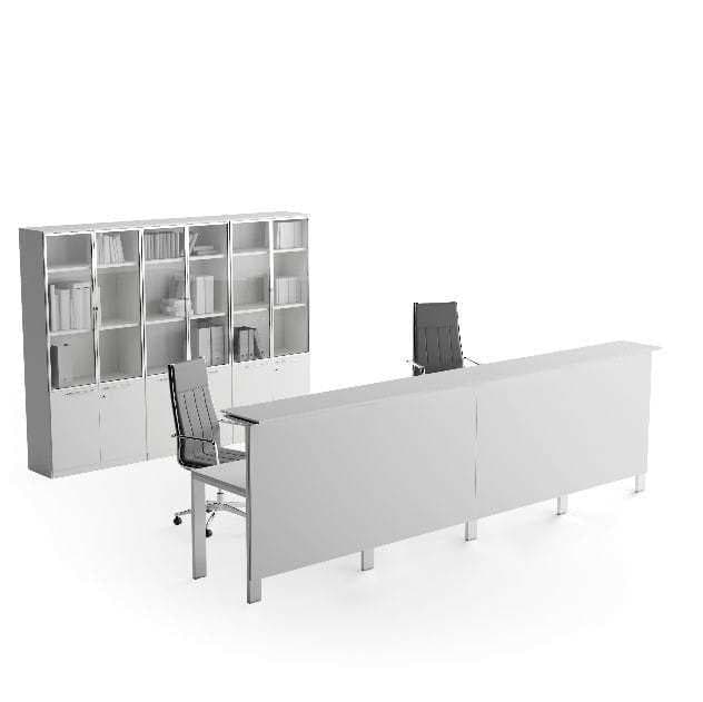 Ahşap resepsiyon masası