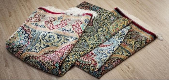 hand finished bamboo silk carpet