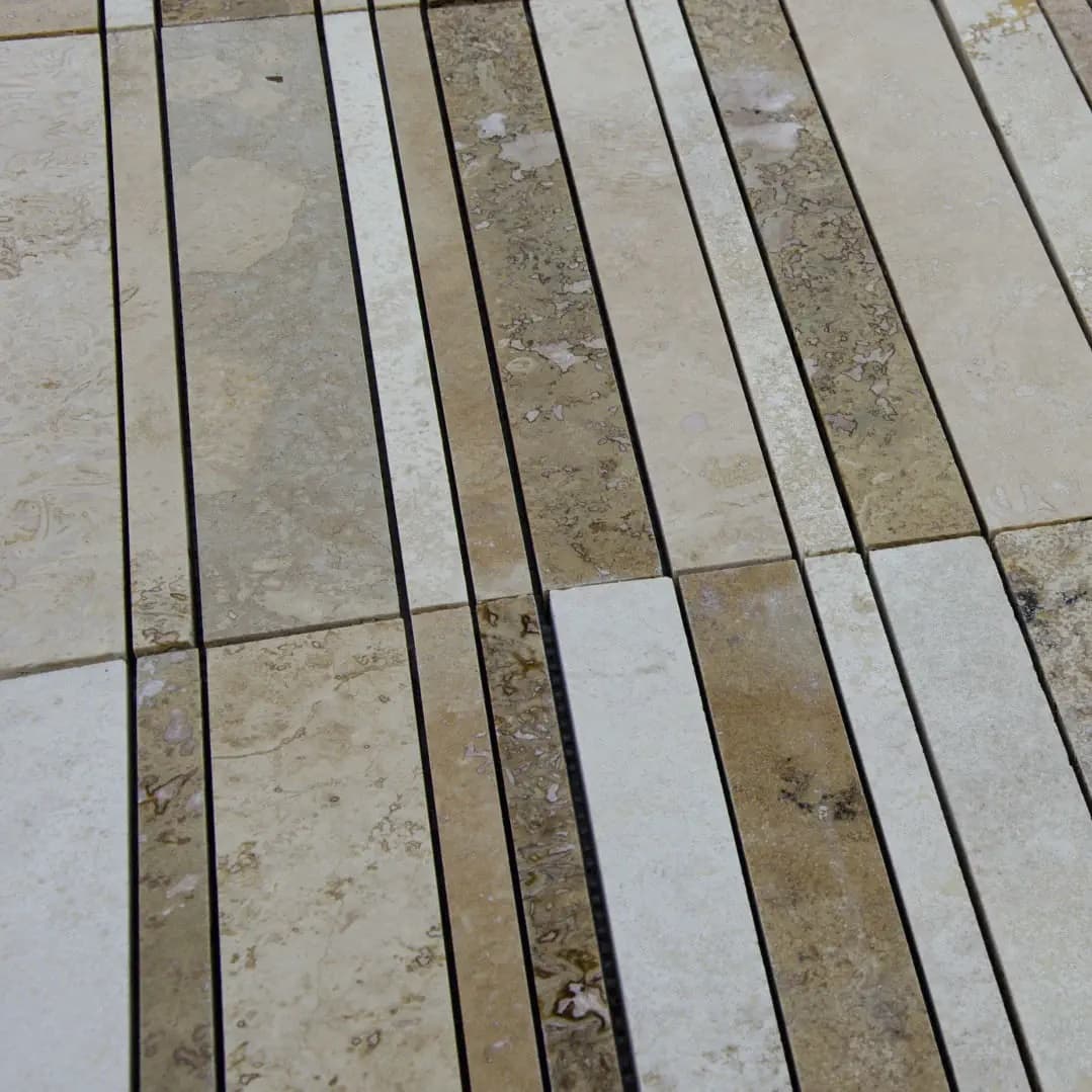 بلاط فسيفساء خارجي من بلاط الموزاييك BARS HF TOSKANA MIX