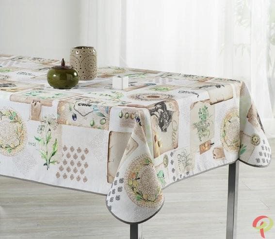 Nappe rectangulaire anti tâche – Fleurs & couleurs