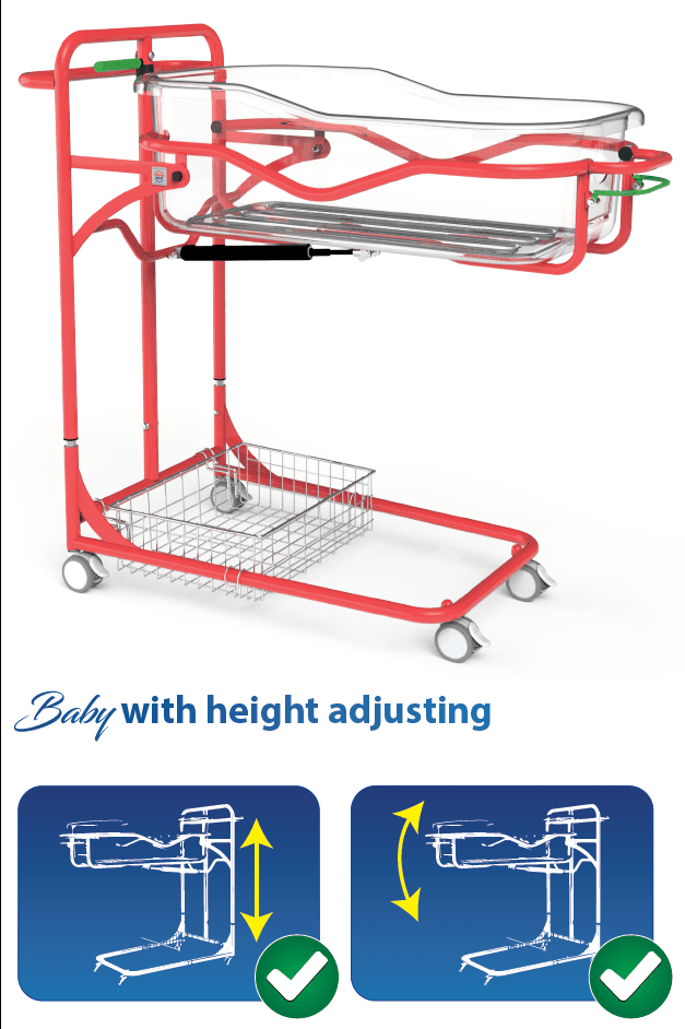 BABY - newborn hospital bed