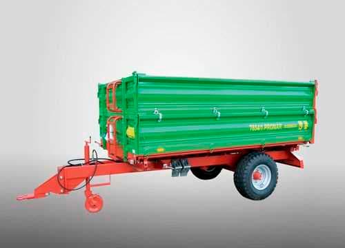 Açılır kapanır tarımsal römork / tek aks