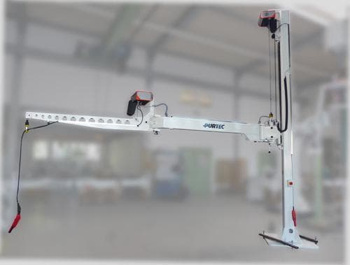 Hubsäule mit doppeltem Hub