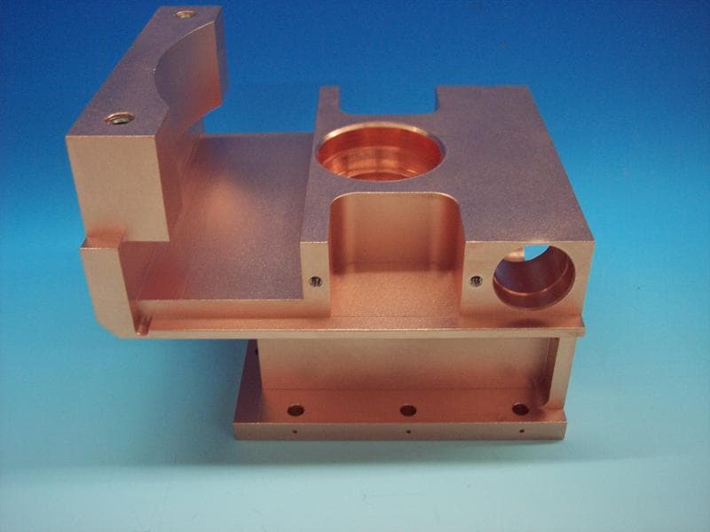 Kupfer-Präzisionsteile gefräst