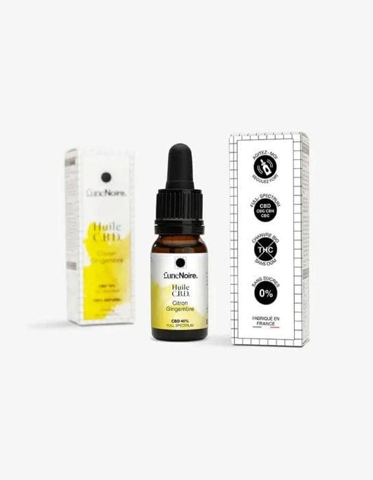 Aceite de CBD 40% Limón y Jengibre