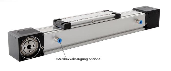 Lineareinheit m. Zahnriemenantrieb für Reinraum-Anwendungen