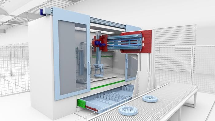 Teleskop Achse - Feeder