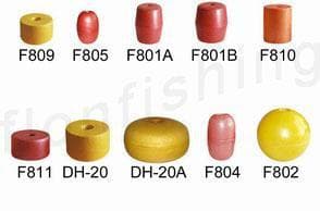 Commercial fishing floats