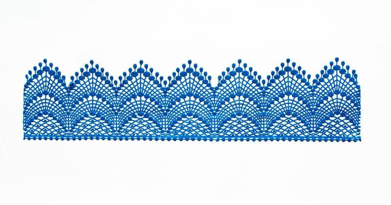 Lace 01 Blue Diamond