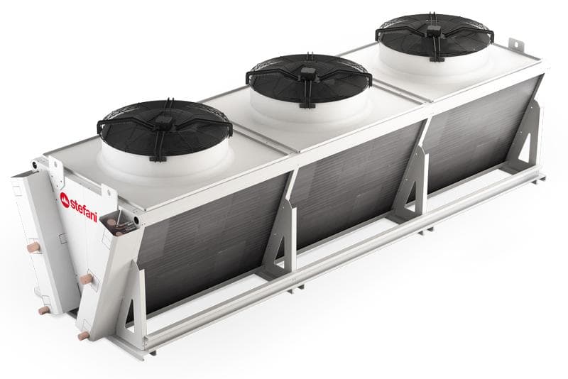 Zonda c v-type single-row condenser