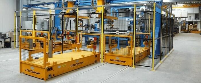 Pressenautomation - Warmumformung