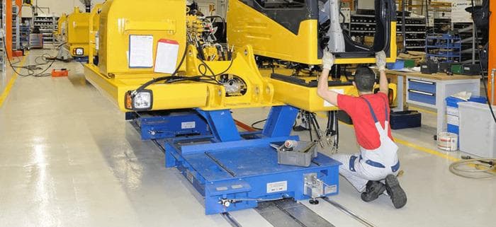 RundSchienen-Systeme - Rollwagen