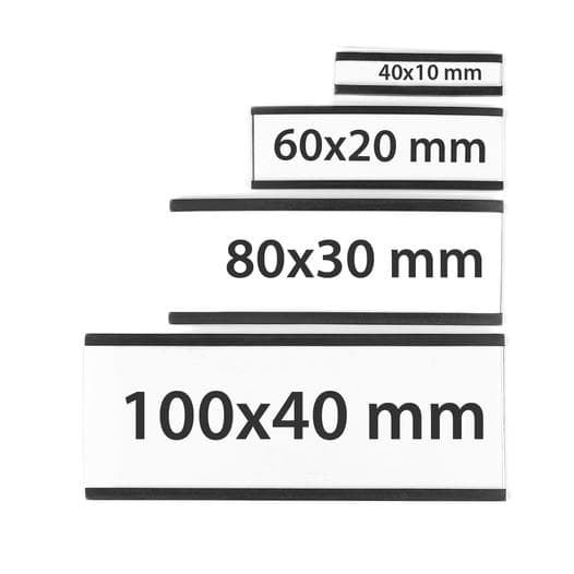 Magnetetiketten / magnetische C-Profile