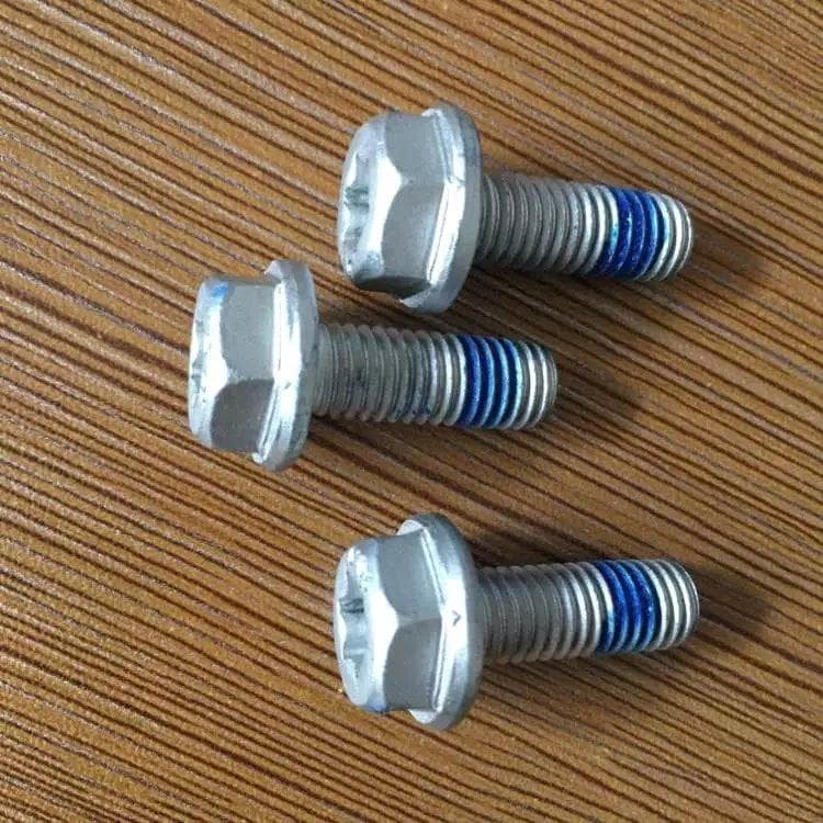 different type bolt for brake pad with zinc-plating