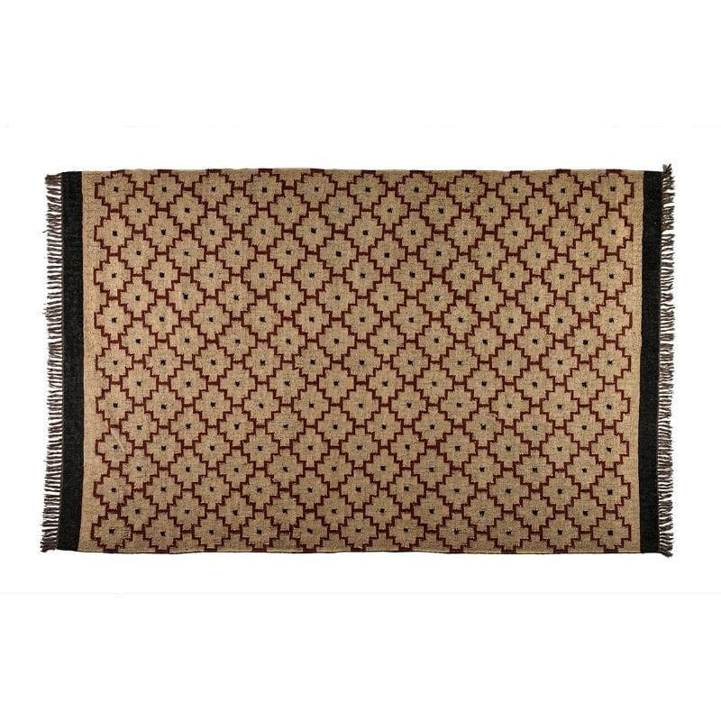 Teppich 200x1x250 Jute/wolle Mehrfarbig - Rechteckiger Teppich