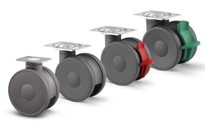 Roulette polyamide pour l'industrie