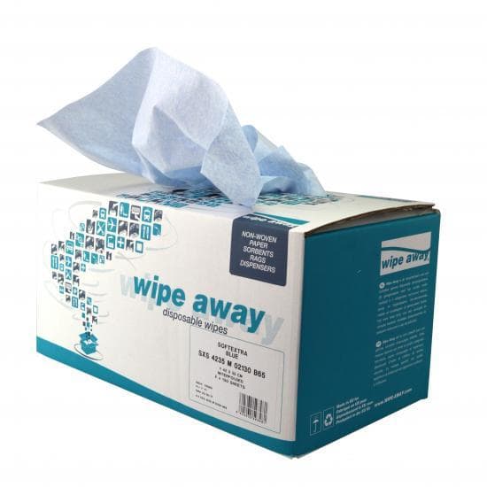 Chiffon non tissé bleu ultra résistant boîte de 260...