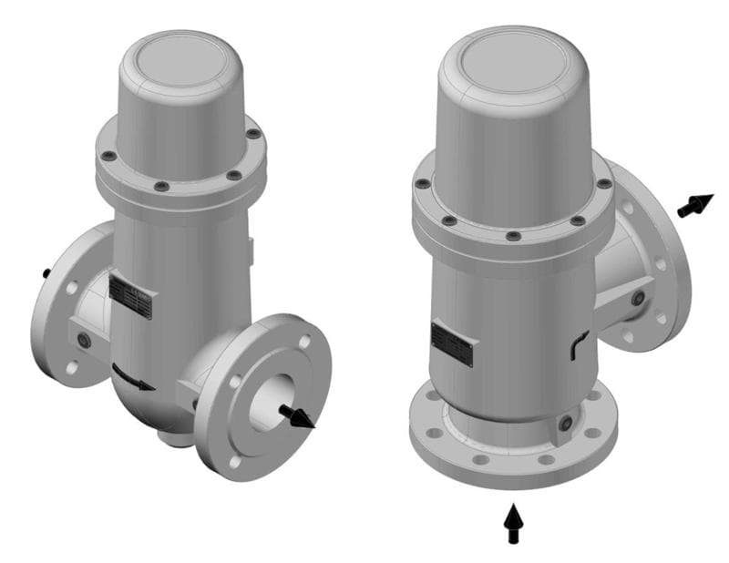 CELLULAR GAS FILTER, TYPE VZF/VZEF/ZFG/ZEFG