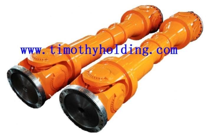 Universal joint shafts