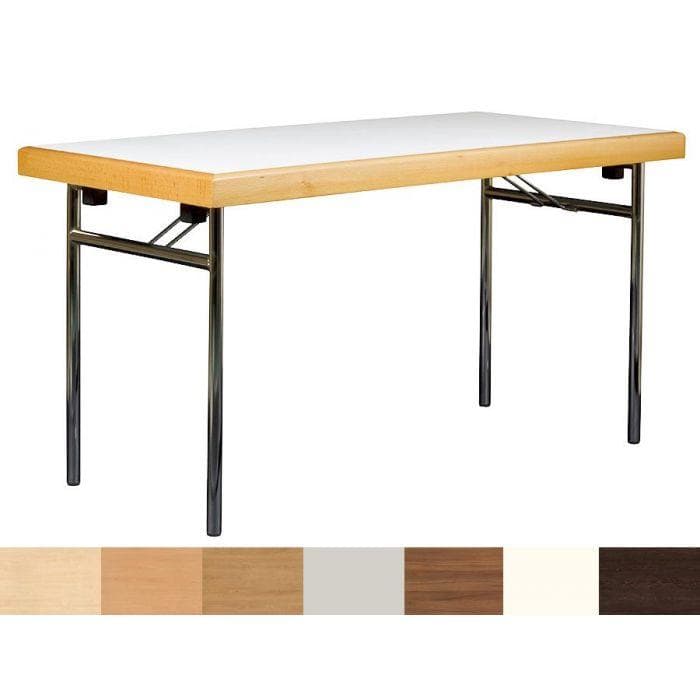 Klapptisch Hugo mit Massivholzkante