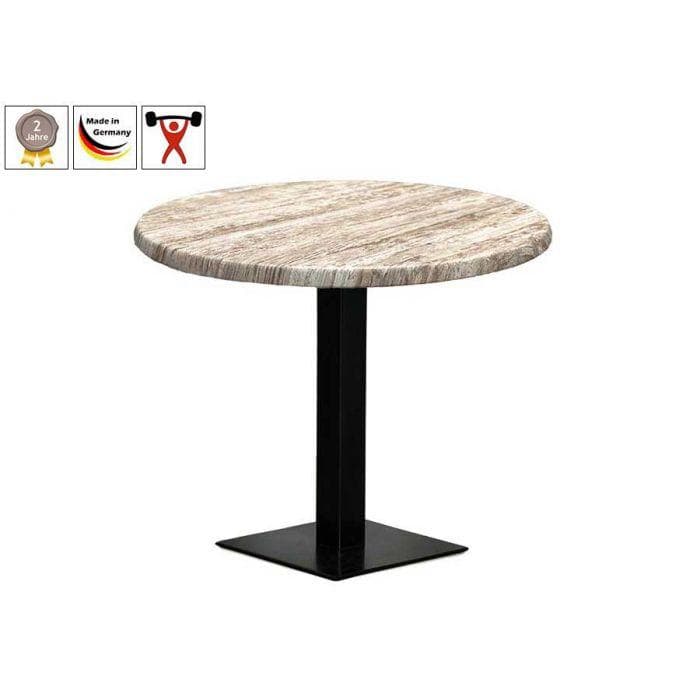 Bistrotisch Richmond mit Topalitplatte - Kante Classicline