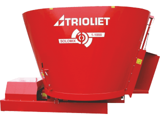 Solomix 1 stationairy mixer feeder for Biogas