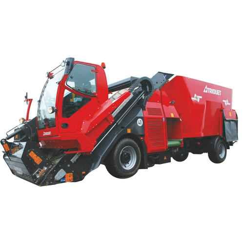 VERTICAL MIXING WAGON  / Triotrac New Edition self-propelled feed mixer
