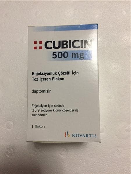 CUBICIN 500 MG FLK
