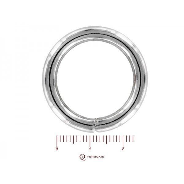 Anneau Soudé Acier Nickelé