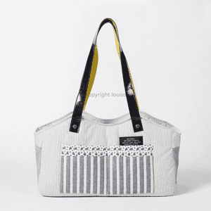 Sac tissu pour transport chiens