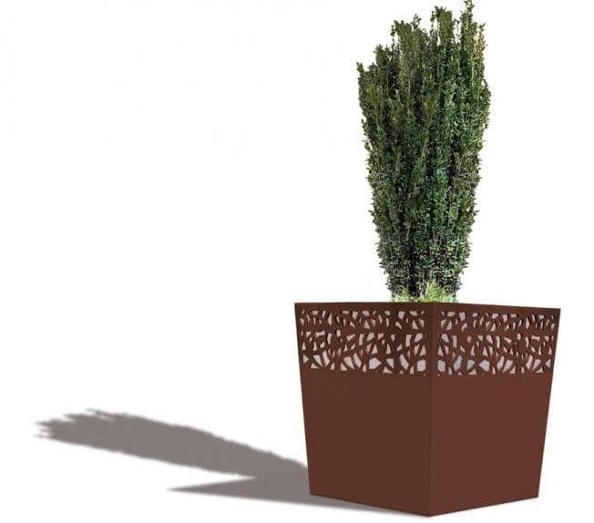 Jardinière en acier 4 pieds réglables