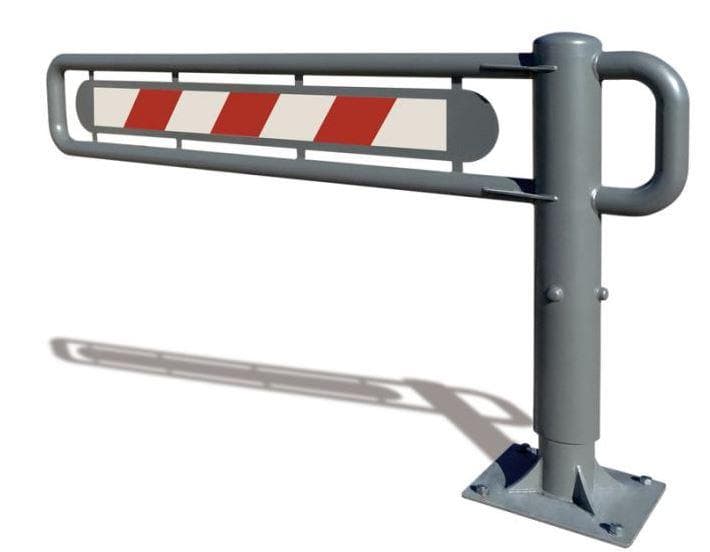 Barrière d’accès pivotante à 90 degrés