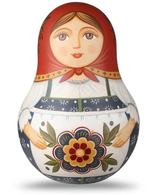 ECO Roly-poly doll with a musical mechanism