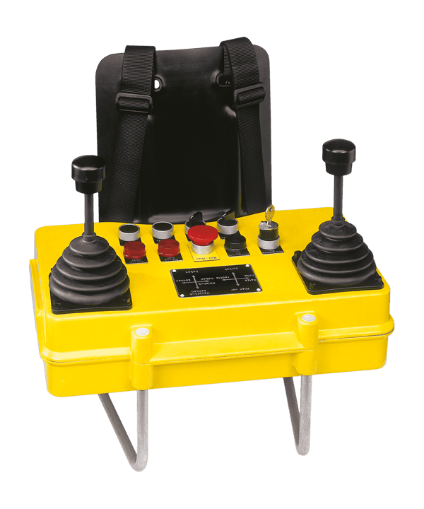 Sistema de grúas y equipos de elevación / unidad de control portátil TS 1