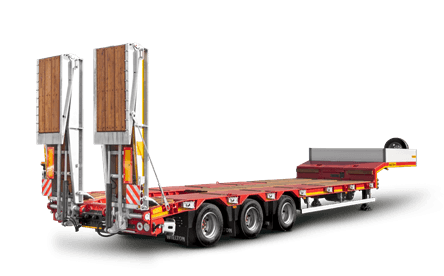 Low Bed Semi Trailer (3AXLES)  