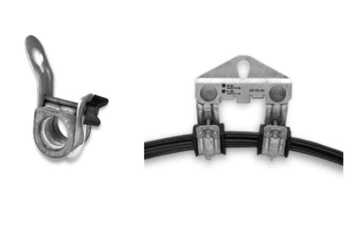 ISO Hängeklemmen für NFA2X; Isolierte Freileitungen, Klemmen