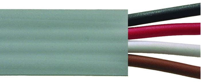 Flachkabel multibus 4x1.5mm² HF GR