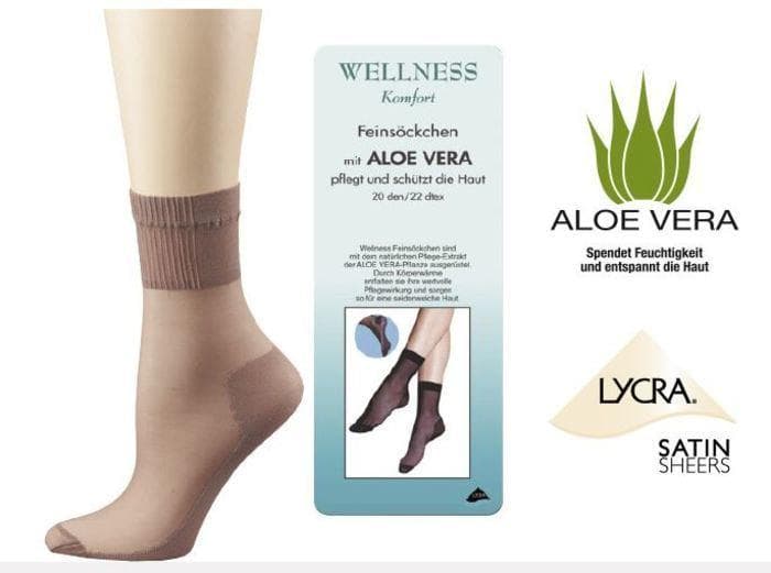 Wellness-Feinsöckchen "Aloe"