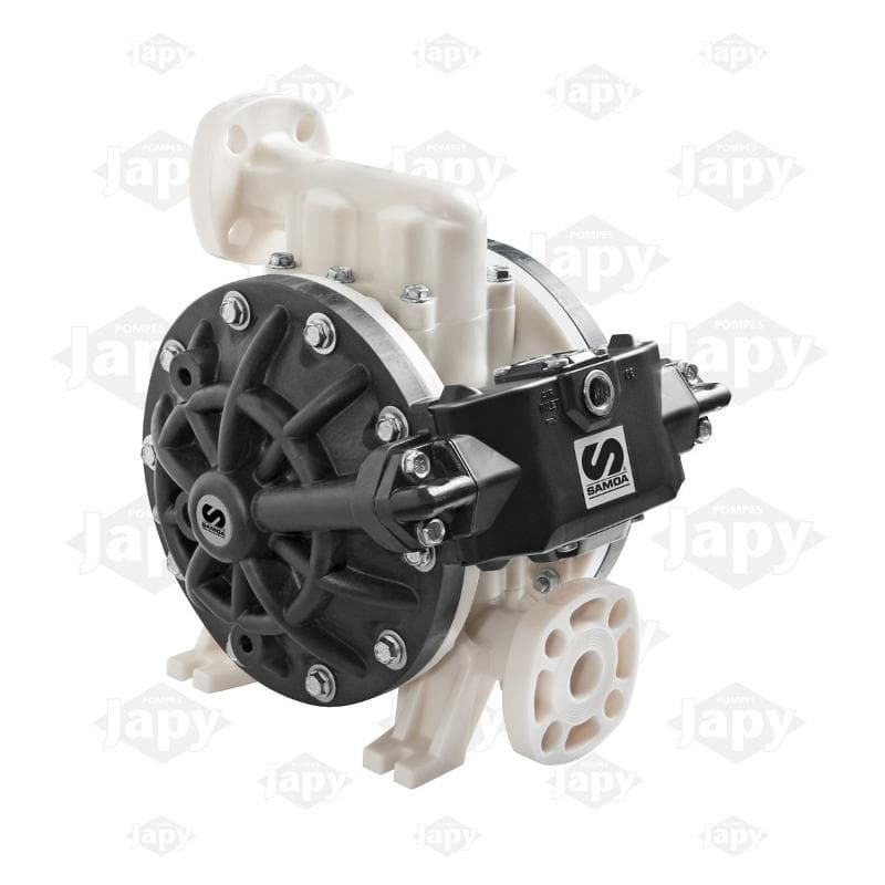 POMPE PNEUMATIQUE À MEMBRANES CORPS PP