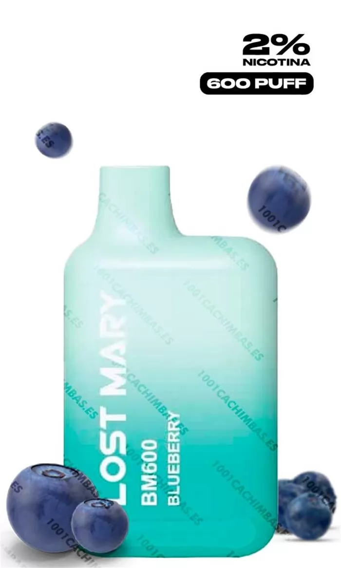 POD DISPOSABLE ELF BAR LOST MARY 600C - BLUEBERRY