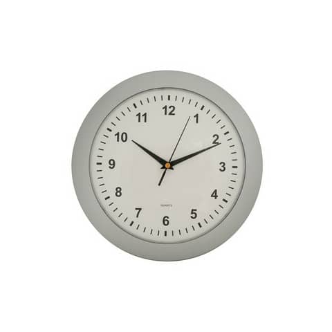 Methodo Slim wall clock - diameter Ø 31.5 cm - silver V150102