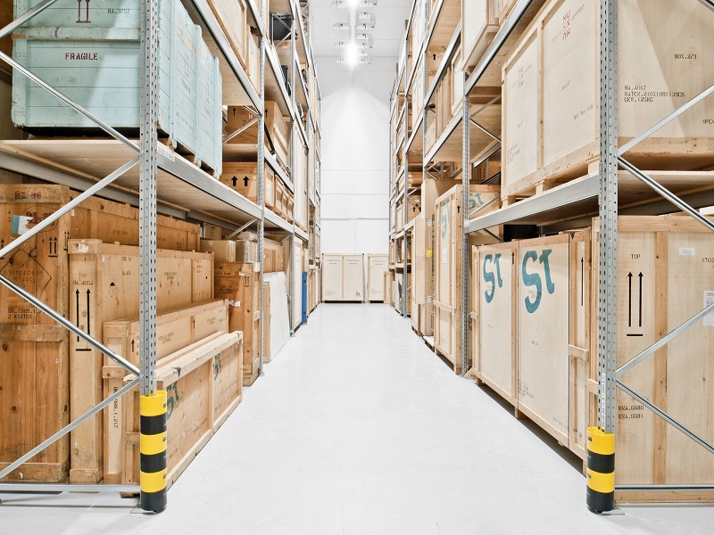 Wide Hallway Shelf