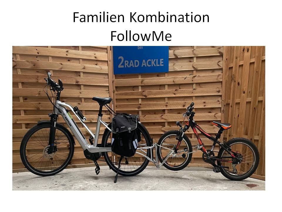 KETTLER QUADRIGA CX 10 WITH FOLLOWME AND 20" KTM KIDS BIKE