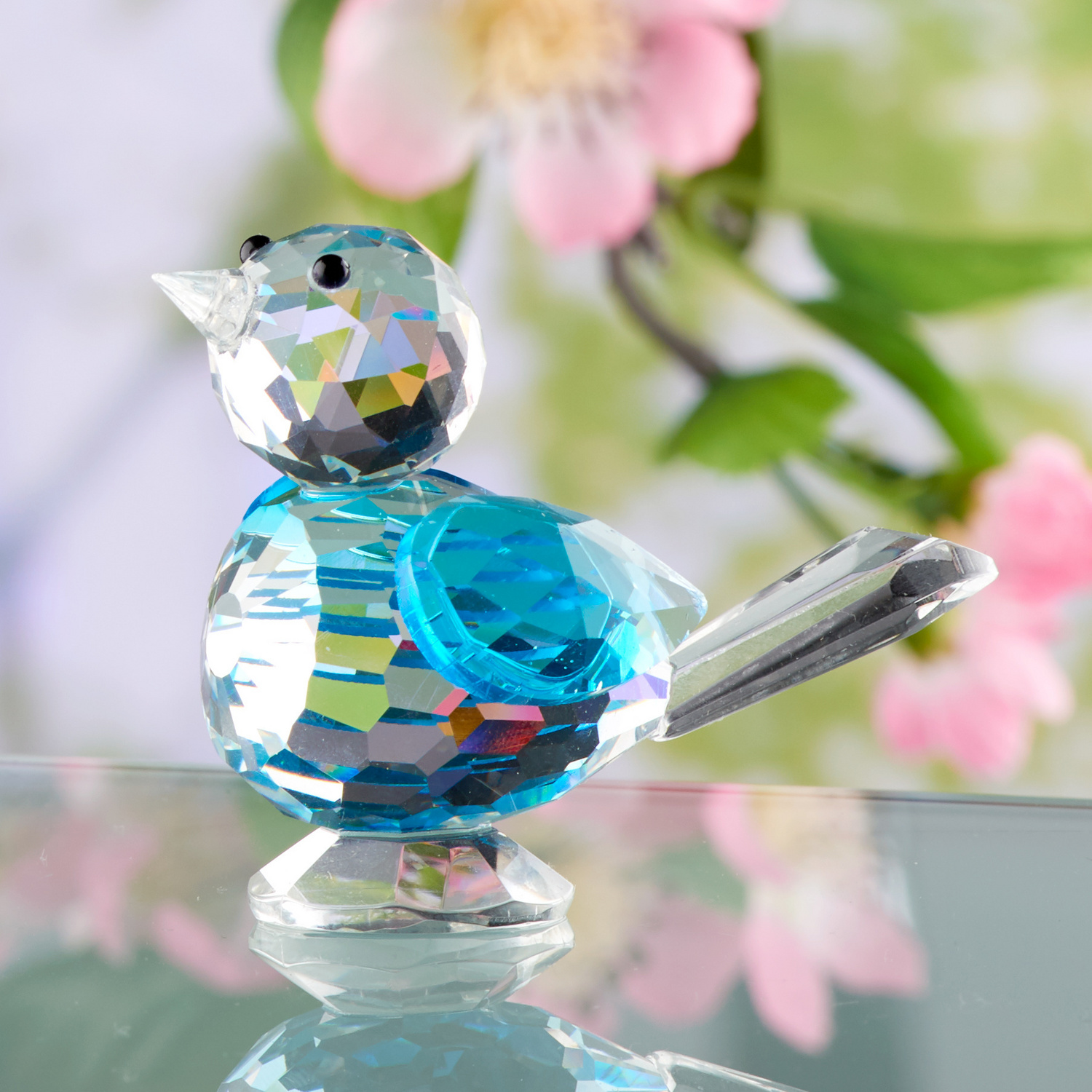 Crystal Bird "Blue Tit"