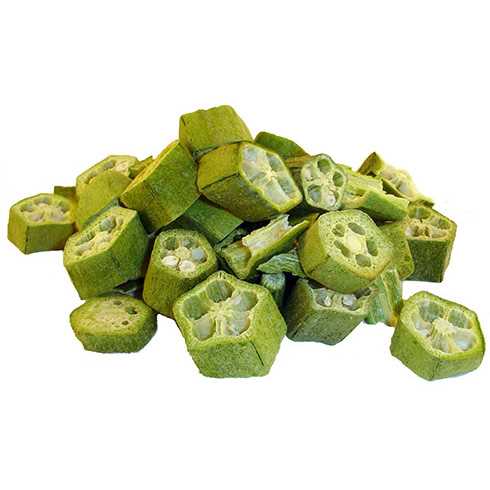 Freeze dried vegetable / Green Okra