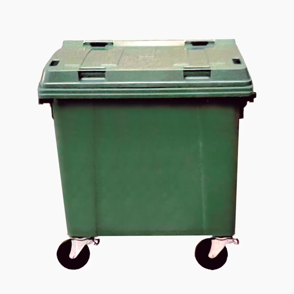 700 - 1.100 - 1.400 LT 4 WHEELED METAL DRUM DRUM