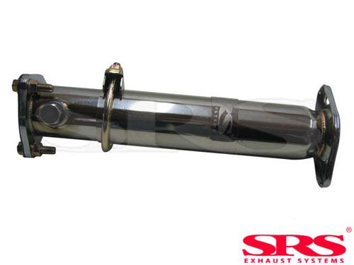 SRS CAT. CONVERTER TEST PIPE ADJUSTABLE 2.5" - HONDA CIVIC 88-91