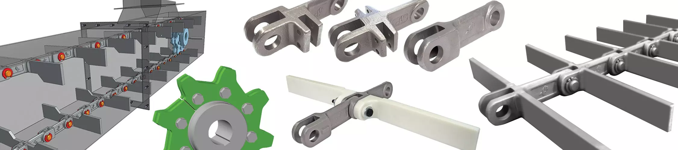 CHAIN ​​CONVEYOR COMPONENTS